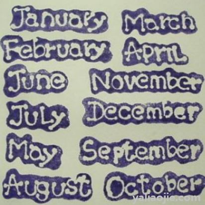 英文十二月的缩写是什么？